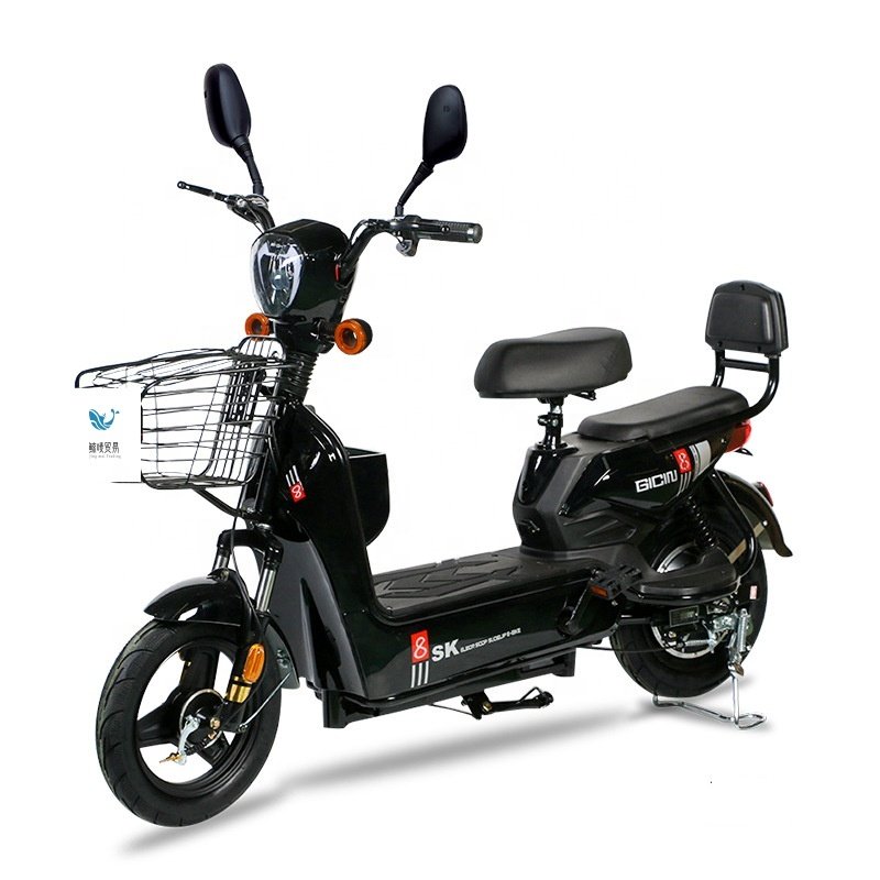 Hot Selling 48V Electric City Bike Rear Hub Motor 3-Speed Steel Electronic Bike Integrated Battery Turn Signal Rearview Disc