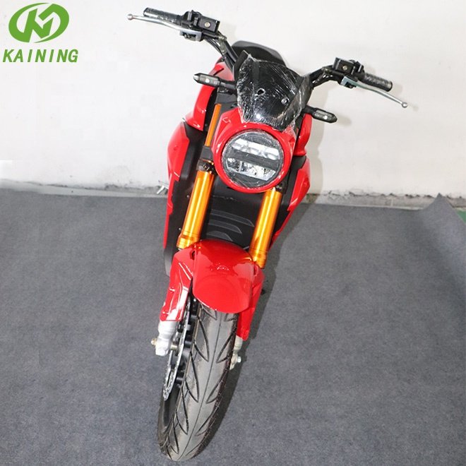 Customized KN High Performance 10000w Speed 140km/h Electric Touring Motorcycle Made in China