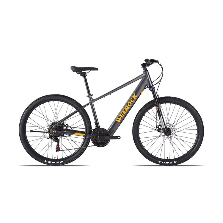27.5 inch WEEROCK 36V350W Rear Drive Lithium Battery Mountain Bike Aluminum Frame MTB E-Bike