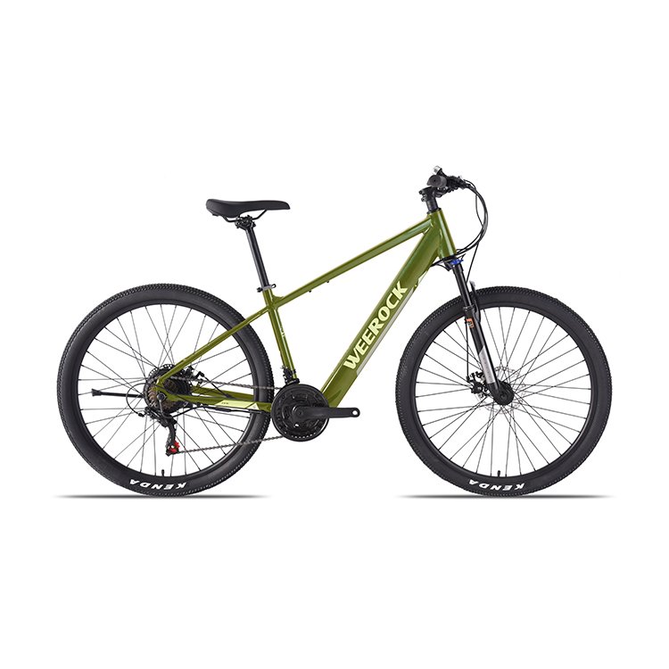 27.5 inch WEEROCK 36V350W Rear Drive Lithium Battery Mountain Bike Aluminum Frame MTB E-Bike