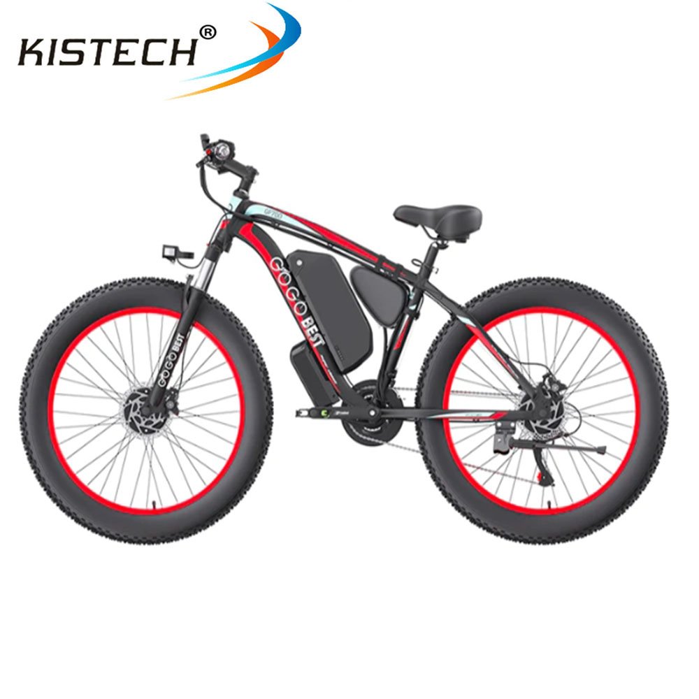 GOGOBEST GF700 Electric Mountain Bike 1000W Motor 48V 18.2AH Battery 26*4.0 inch Fat Tire Ebike