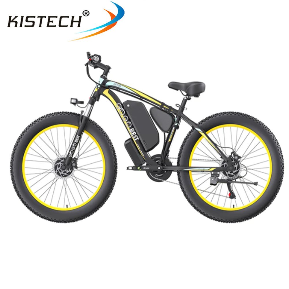 GOGOBEST GF700 Electric Mountain Bike 1000W Motor 48V 18.2AH Battery 26*4.0 inch Fat Tire Ebike