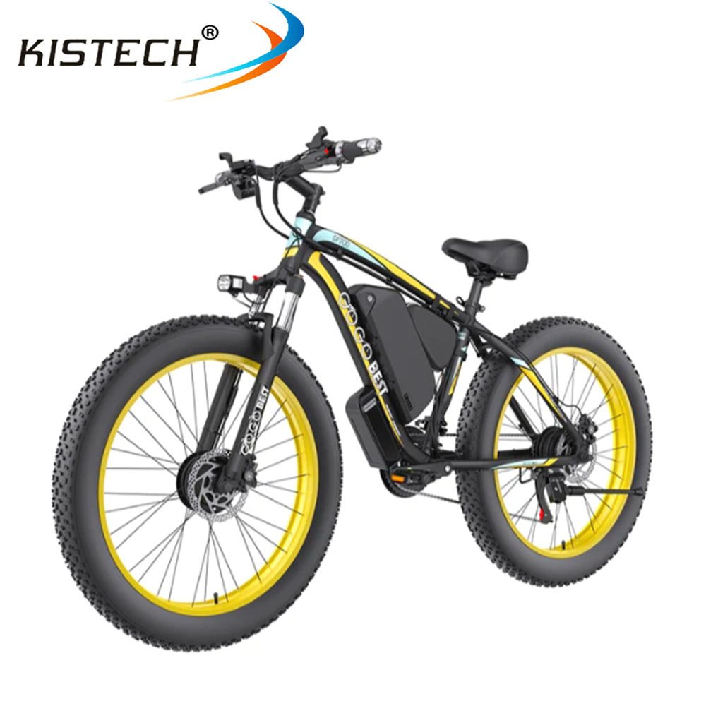 GOGOBEST GF700 Electric Mountain Bike 1000W Motor 48V 18.2AH Battery 26*4.0 inch Fat Tire Ebike