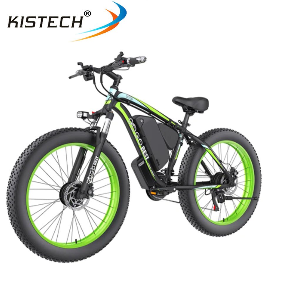 GOGOBEST GF700 Electric Mountain Bike 1000W Motor 48V 18.2AH Battery 26*4.0 inch Fat Tire Ebike