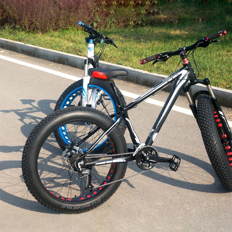 Mtbgoo new model 21 speed steel frame beach buggy cycle fat tire mountain bike bicycle for men young people