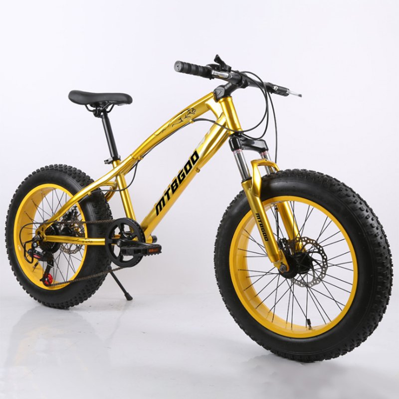 Factory Price FatBike Suspension Fork Steel 20 Inch Cycling Downhill Fat Tire Mountain Bike Hybrid Mtb Bicycle for Men