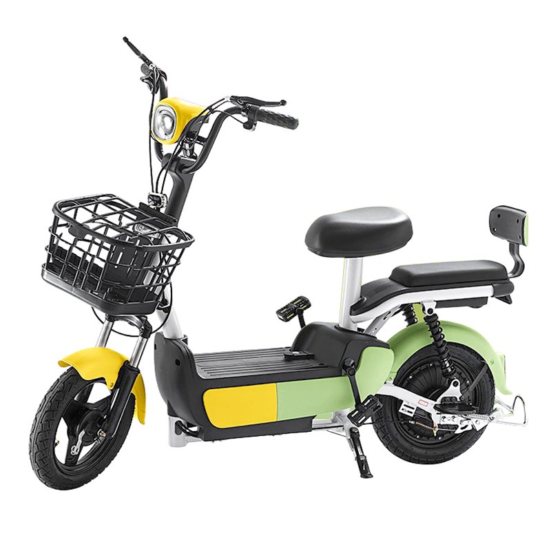 14-inch two-wheeled electric bike with 48V lead-acid battery wheel hub electric city bike3 Speeds 750W Motor Power