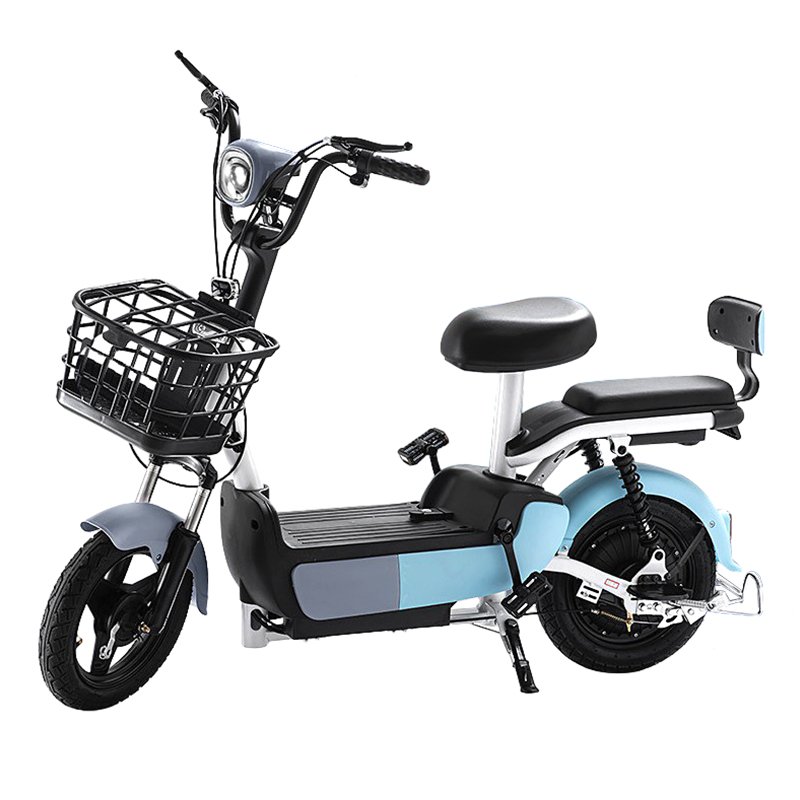 14-inch two-wheeled electric bike with 48V lead-acid battery wheel hub electric city bike3 Speeds 750W Motor Power