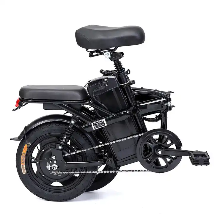 Rts Mini Folding Electric Bicycle 400W 48V 14 Inch Electric City Bike Foldable Electric Bike cheap adult battery power scooter