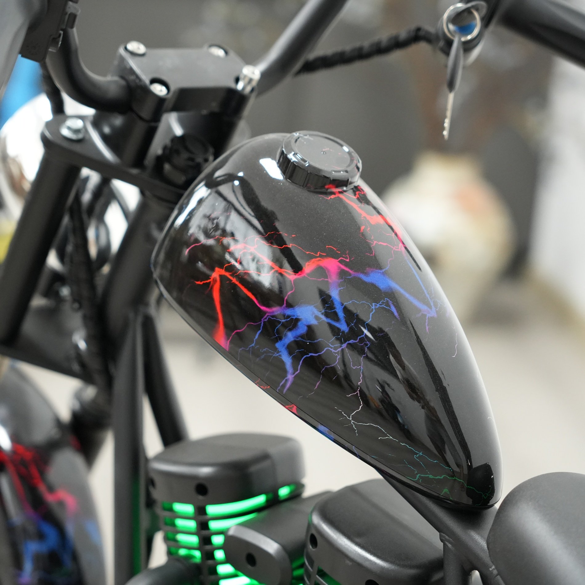 Customized 250W Kid 6-12 Years Steel Tube City Coco Bike 2 Wheels Electric Motorcycles scooters