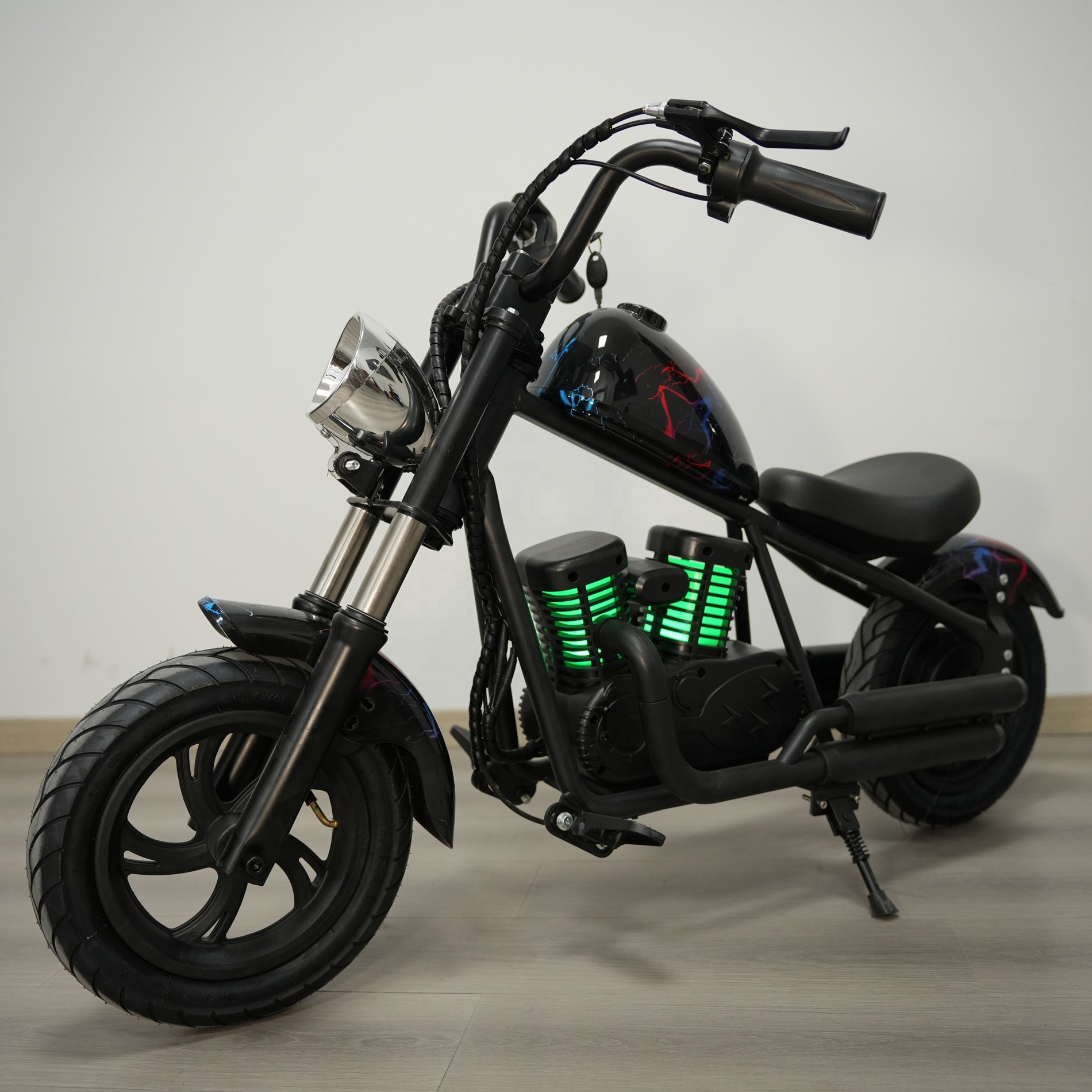 Customized 250W Kid 6-12 Years Steel Tube City Coco Bike 2 Wheels Electric Motorcycles scooters