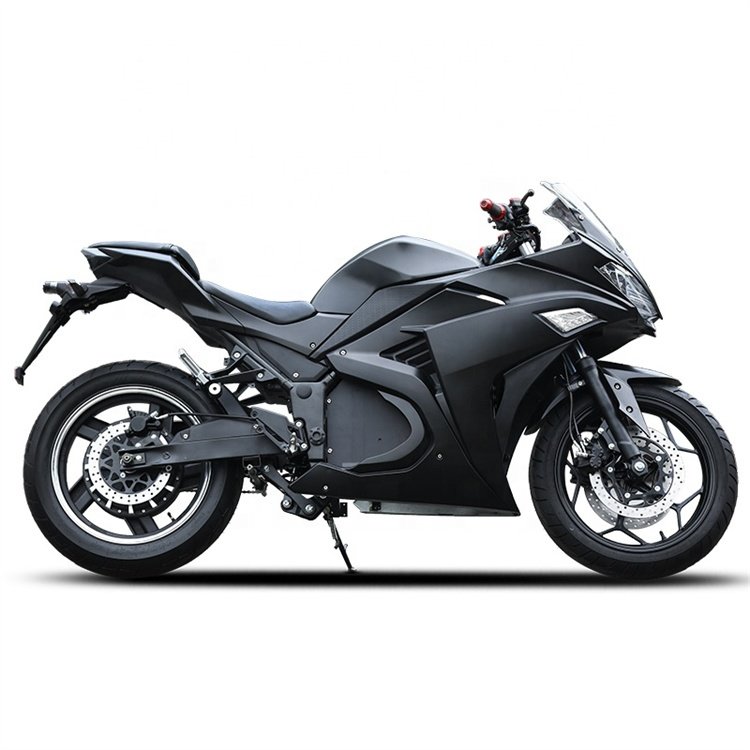 New electric racing motorcycle sportbike cool design V6