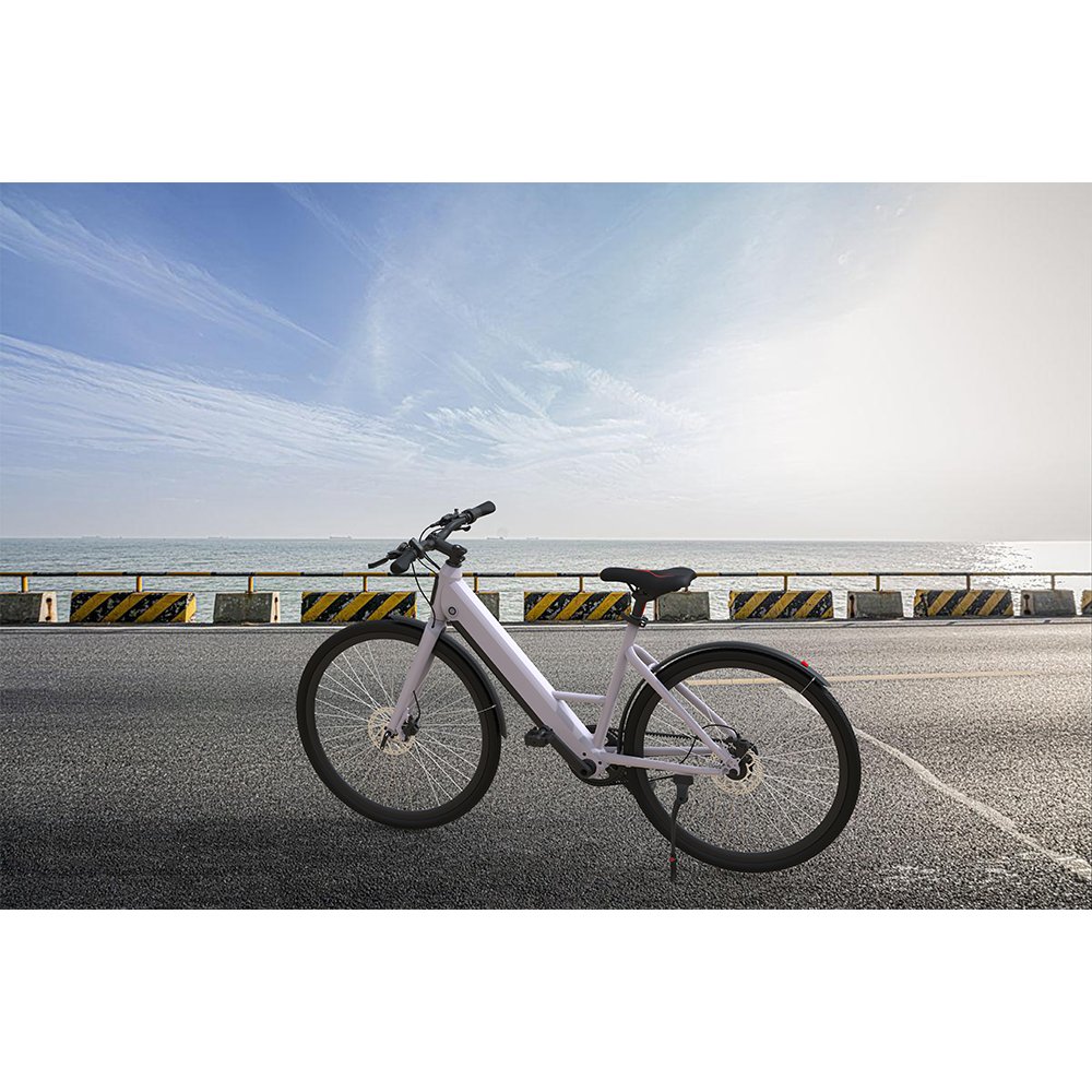 Step Through City Ebike OEM ODM 27.5" Tire Mid Drive Motor Electric City Bike Stylish Bicycle Ebike For The Old And Adults