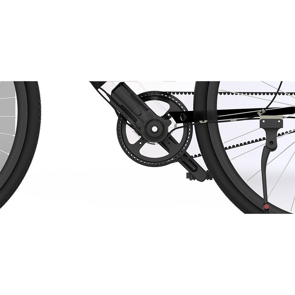 Step Through City Ebike OEM ODM 27.5" Tire Mid Drive Motor Electric City Bike Stylish Bicycle Ebike For The Old And Adults
