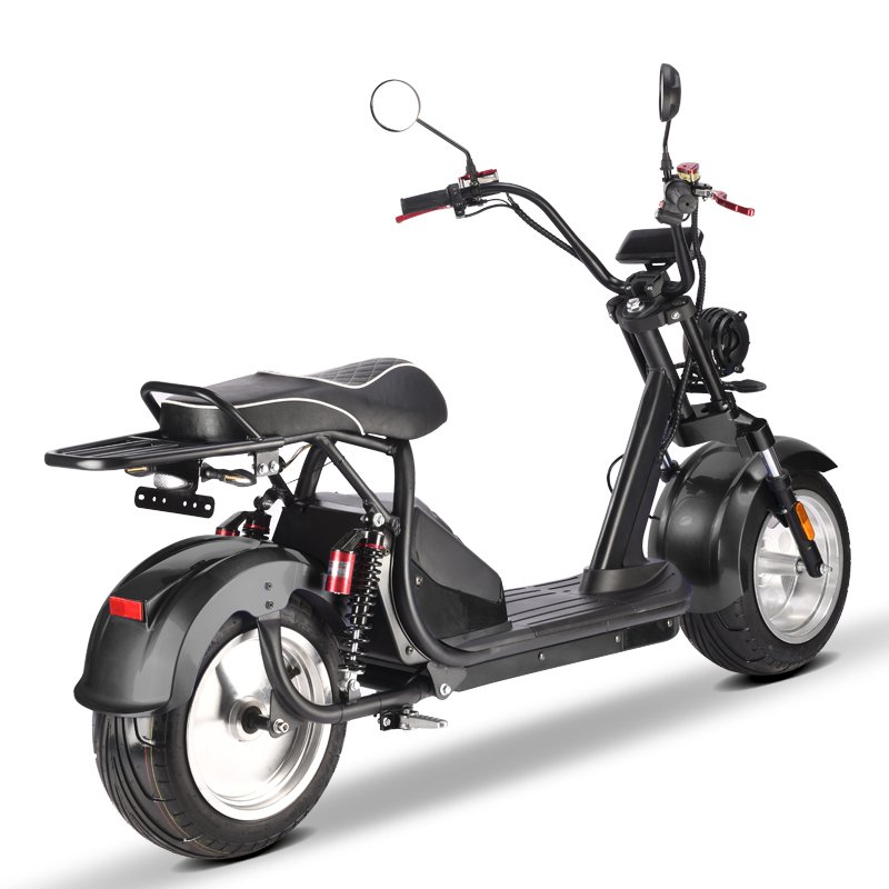 2024 new rear storage box bracket equipped10 inch big rim electric scooter adults electric city bike