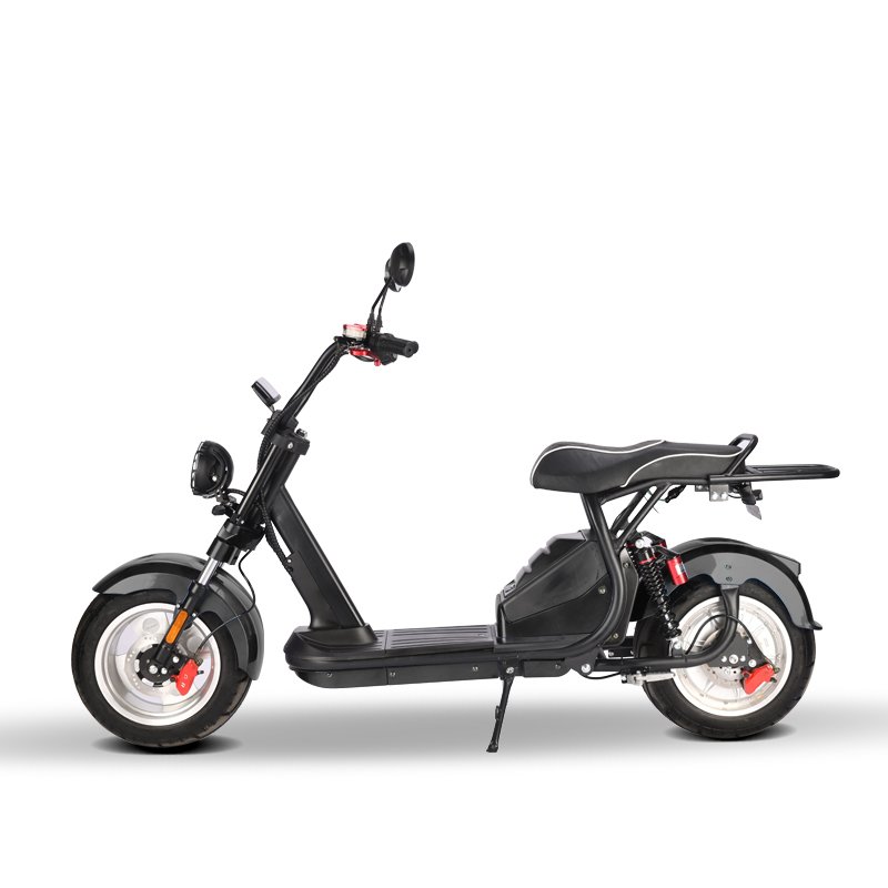 2024 new rear storage box bracket equipped10 inch big rim electric scooter adults electric city bike