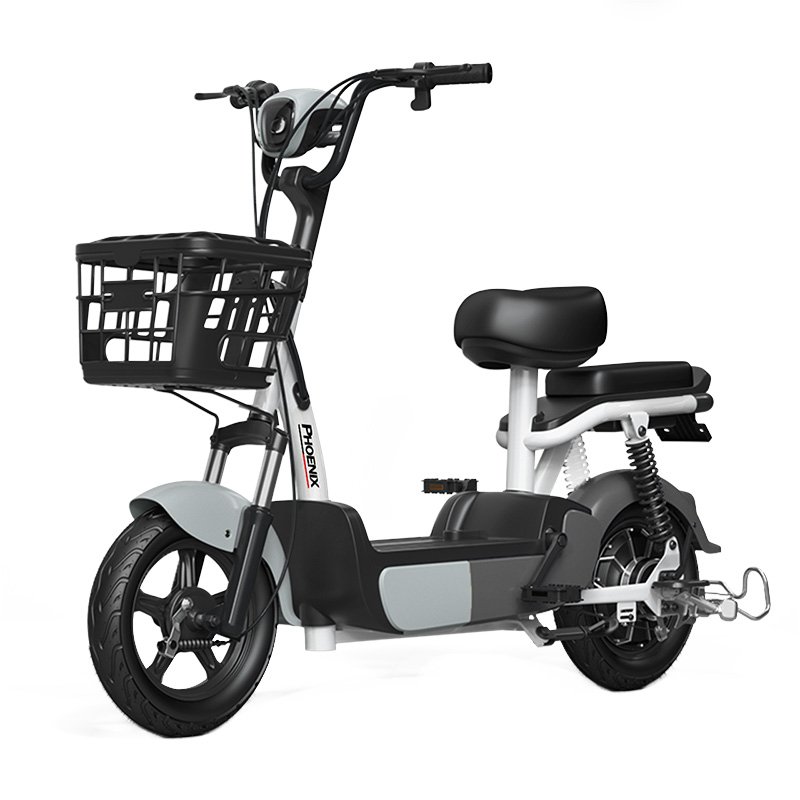 Home Delivery 350W 500W 48V 20AH 24AH 150Km City Road Commuting Electric Bike Adult 2 Seater 14 Inch Electric Bike