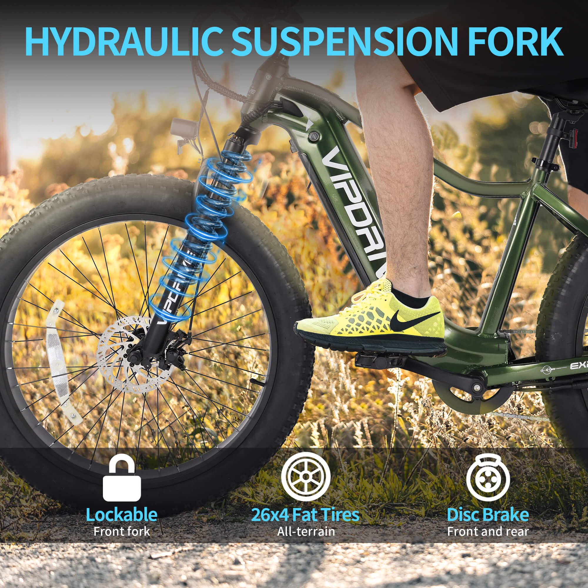 EU Stock 750W Brushless Motor Electric Snow Mountain Bike Removable Lithium 48V 15AH Dual Locking Susponsion Fat Tire Ebike