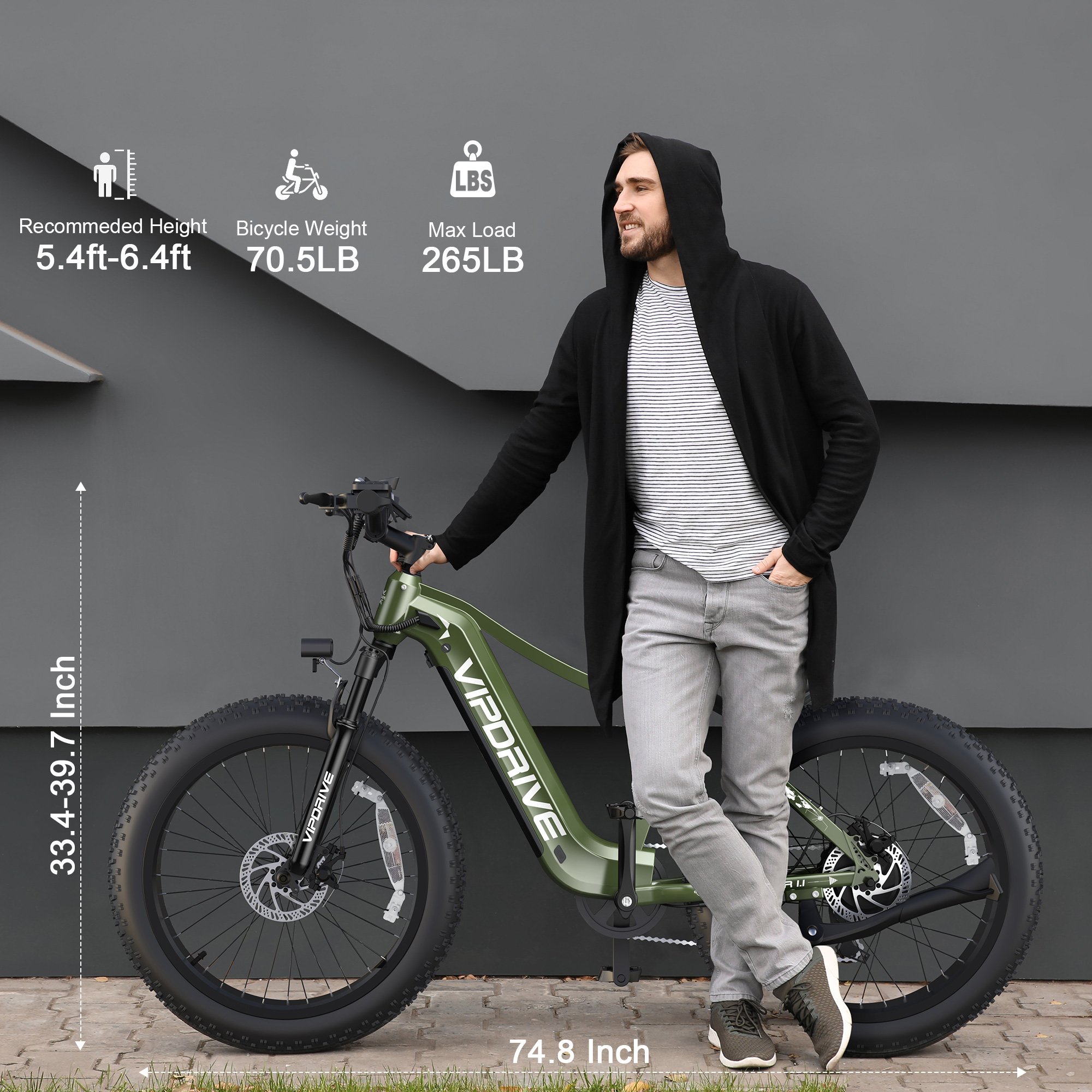EU Stock 750W Brushless Motor Electric Snow Mountain Bike Removable Lithium 48V 15AH Dual Locking Susponsion Fat Tire Ebike