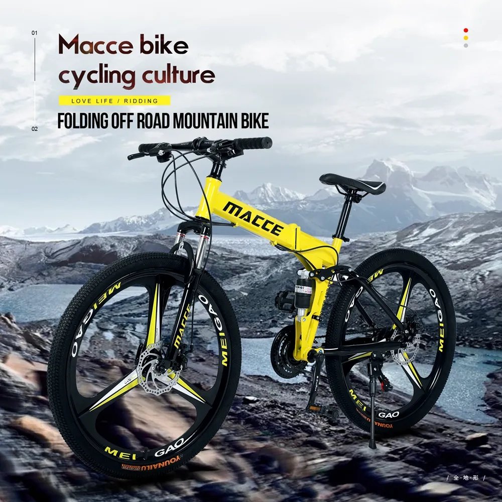 Folding Bicycle China factory wholesale 24in 26in Mountain bike