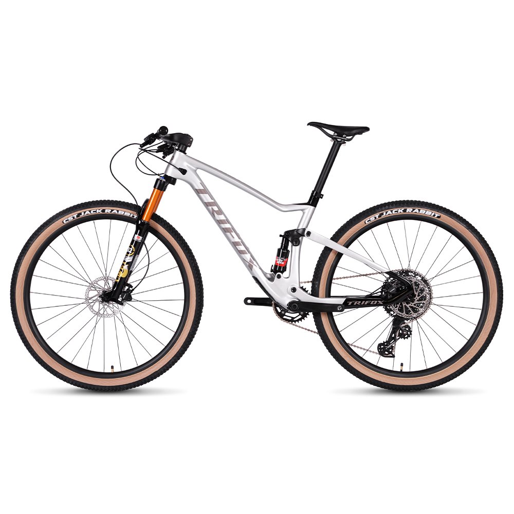 TRIFOX carbon fiber mountain bike full suspension mtb 29 inch M6100-12 Speed dual suspension mtb complete bike