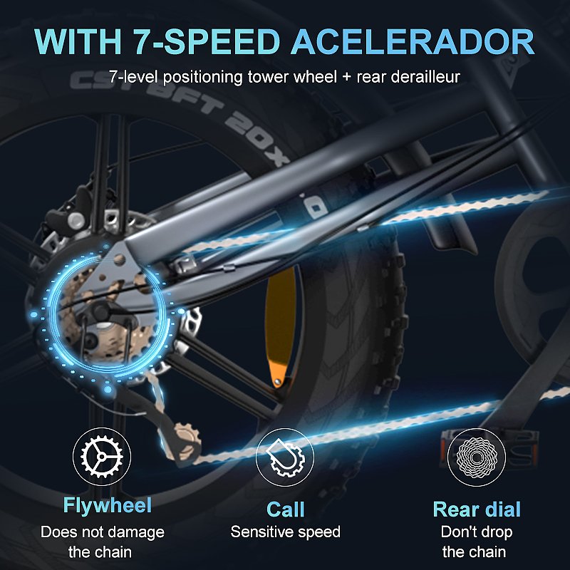 New JANSNO X50 Fat Tire Electric Bike 750w Electric Bike 48v Suspension Mountain Snow Charging E-bike Ebike