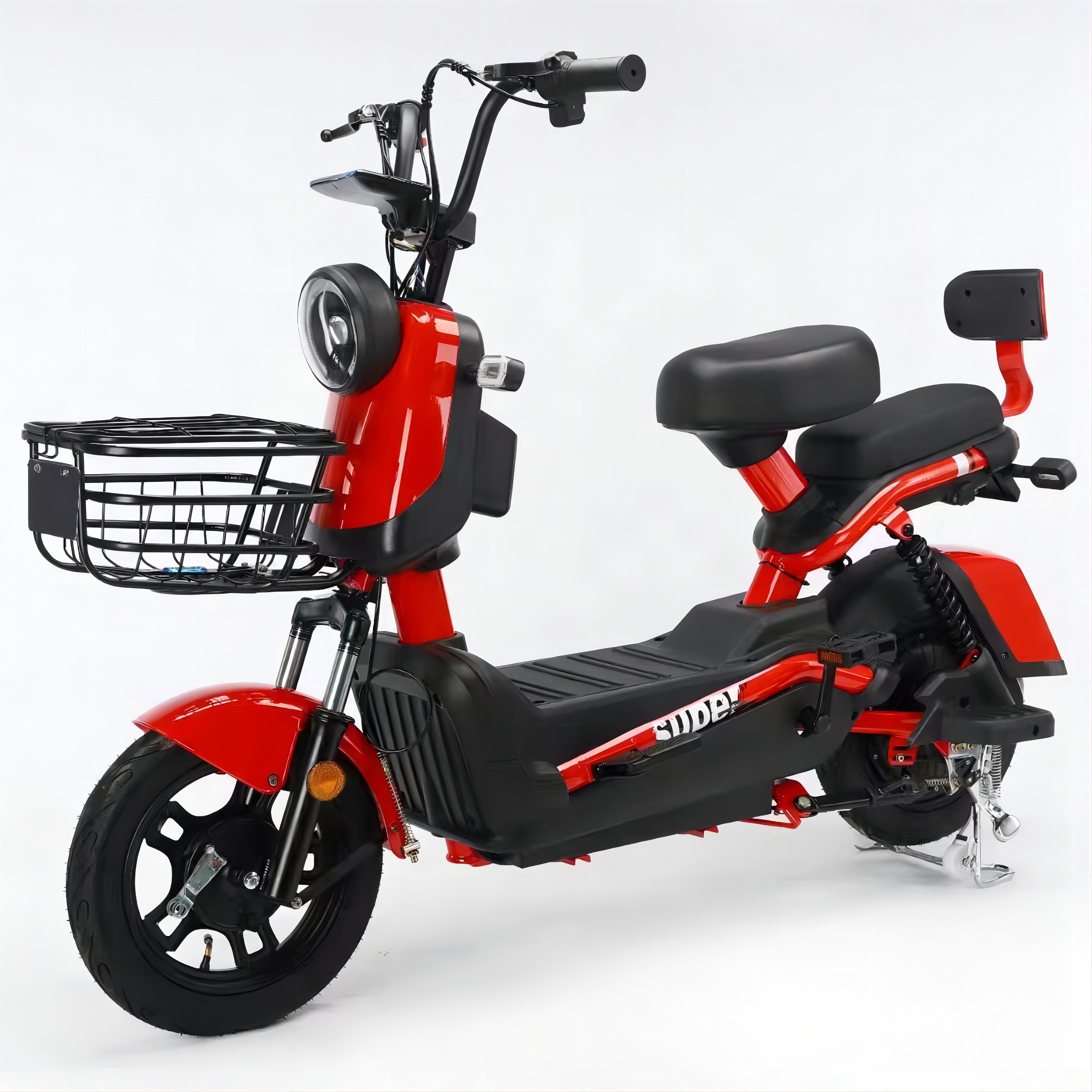 Wholesale 48V 1000W Electric Bike 2025 City EBike with LCD Display and 350W Motor Dual Wheel Electric Bicycle