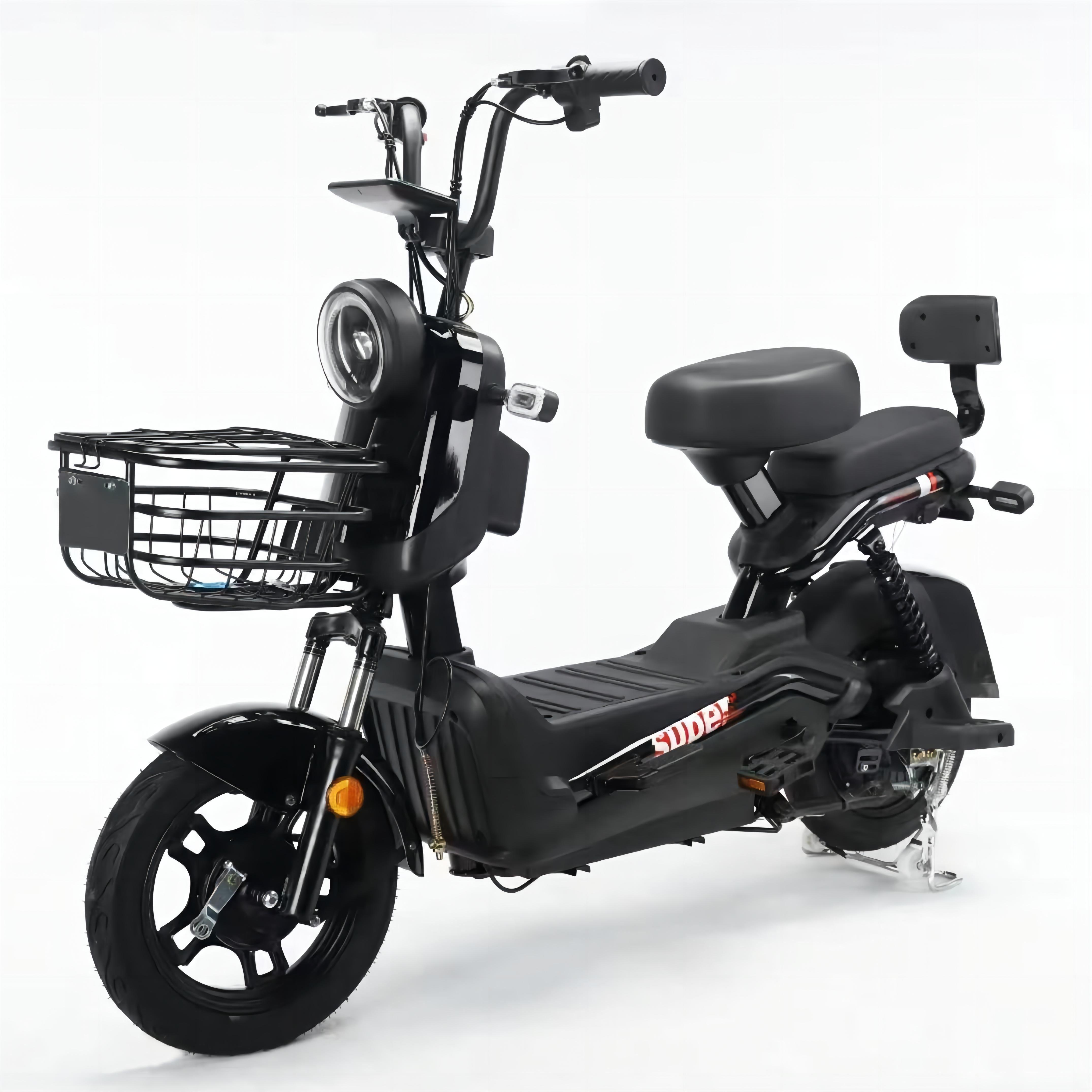 Wholesale 48V 1000W Electric Bike 2025 City EBike with LCD Display and 350W Motor Dual Wheel Electric Bicycle