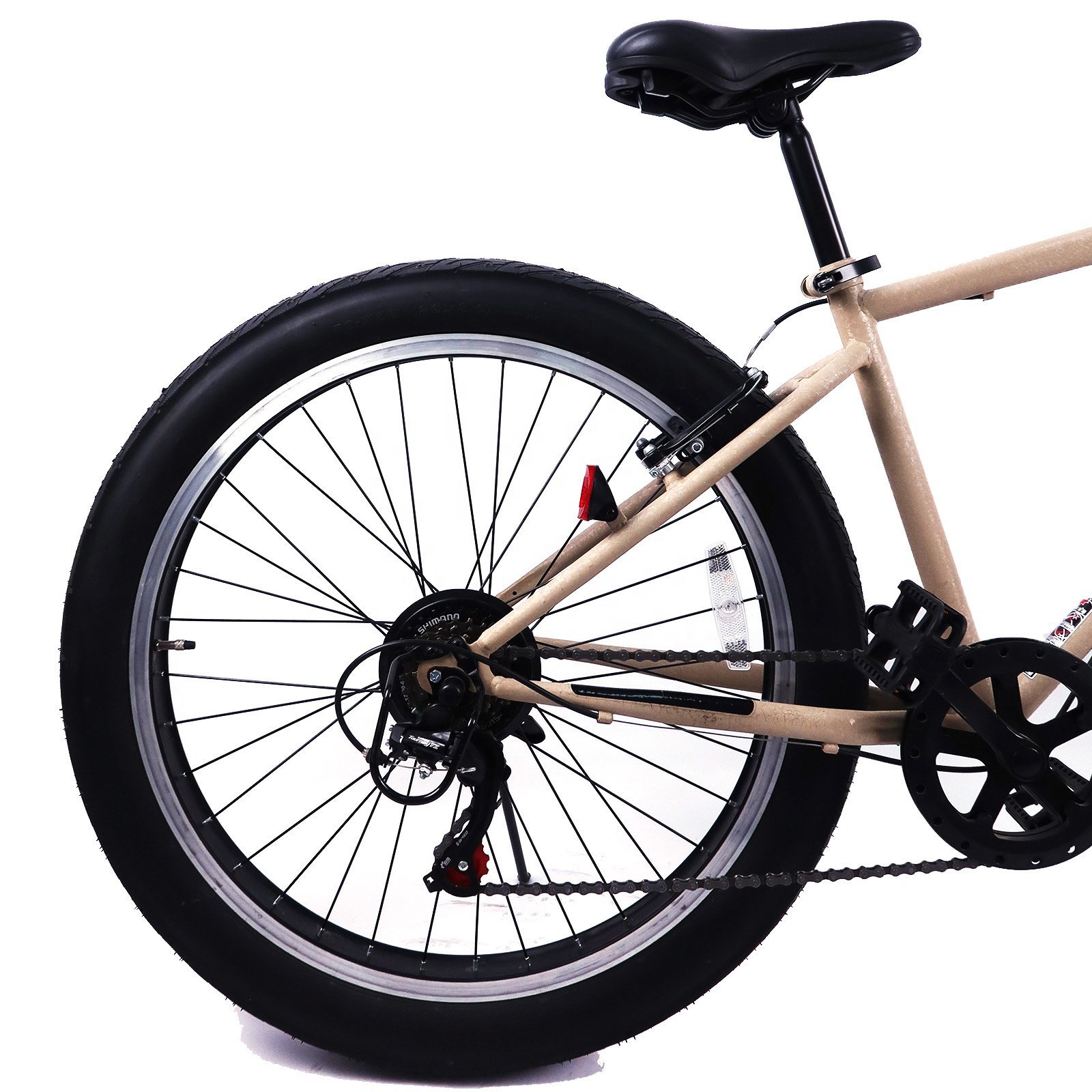 26" Wide Tire Mountain Bike Fat Tire Mountain Gobi Beach Beach Off-Road Shift Bike