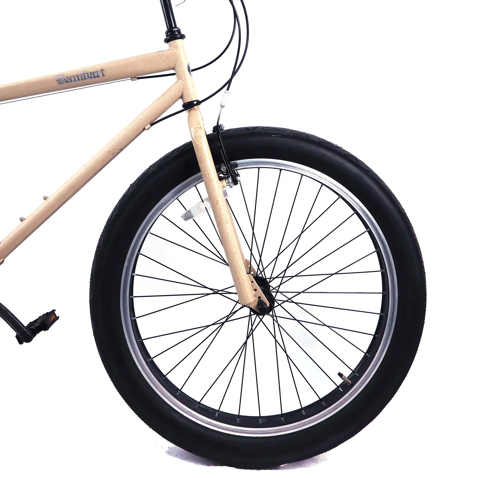 26" Wide Tire Mountain Bike Fat Tire Mountain Gobi Beach Beach Off-Road Shift Bike