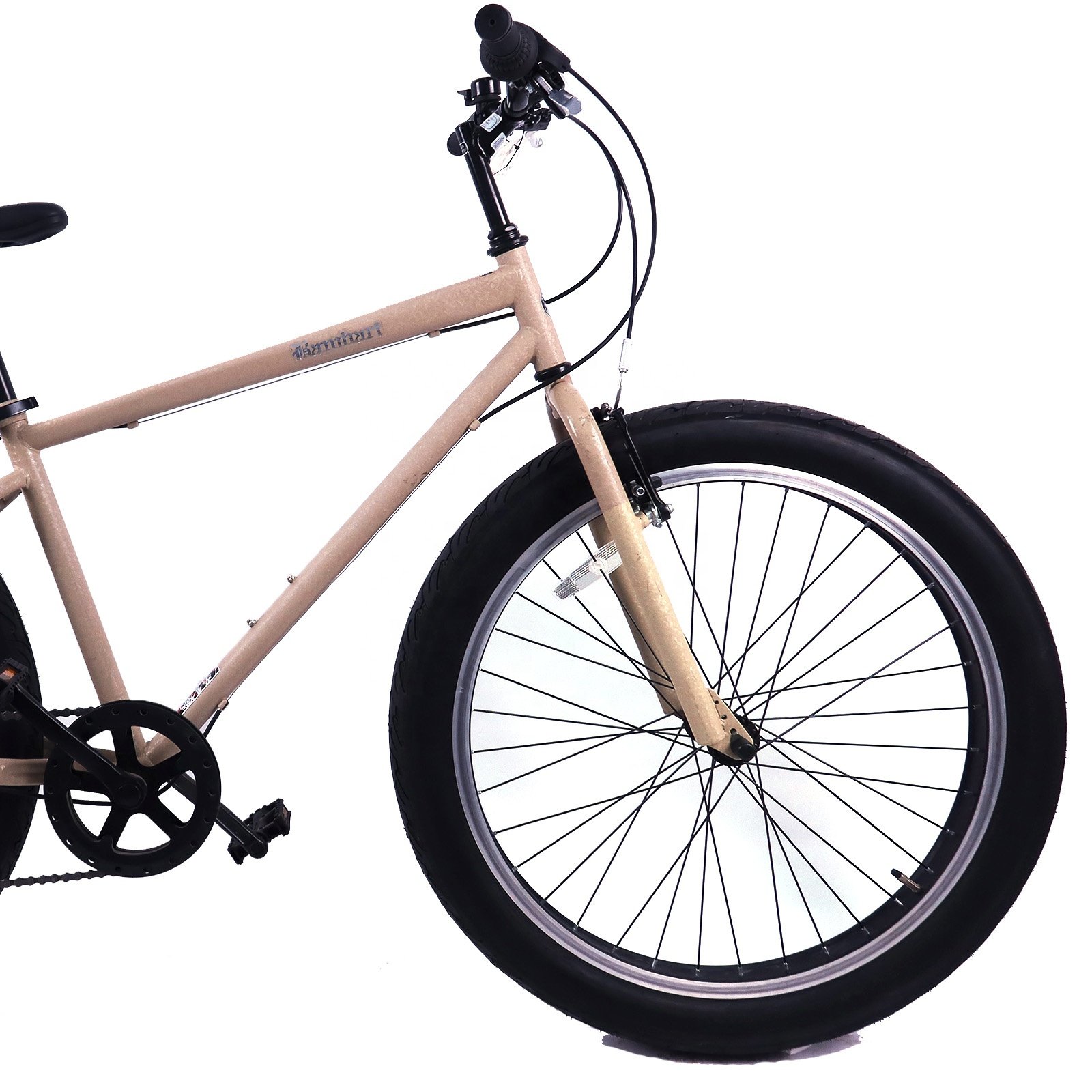 26" Wide Tire Mountain Bike Fat Tire Mountain Gobi Beach Beach Off-Road Shift Bike
