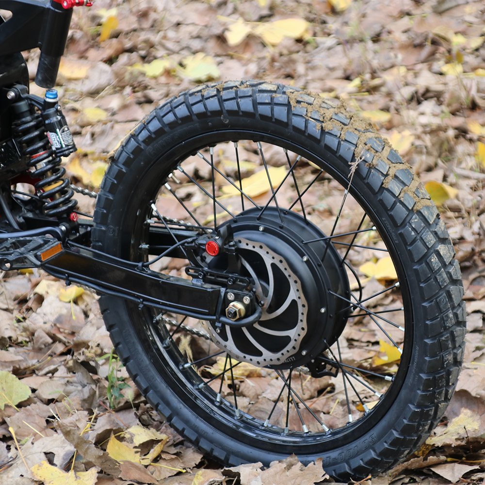 5KW Full Suspension Fully Steel Frame enduro Ebike 5000W 72V Bomber Electric Bike