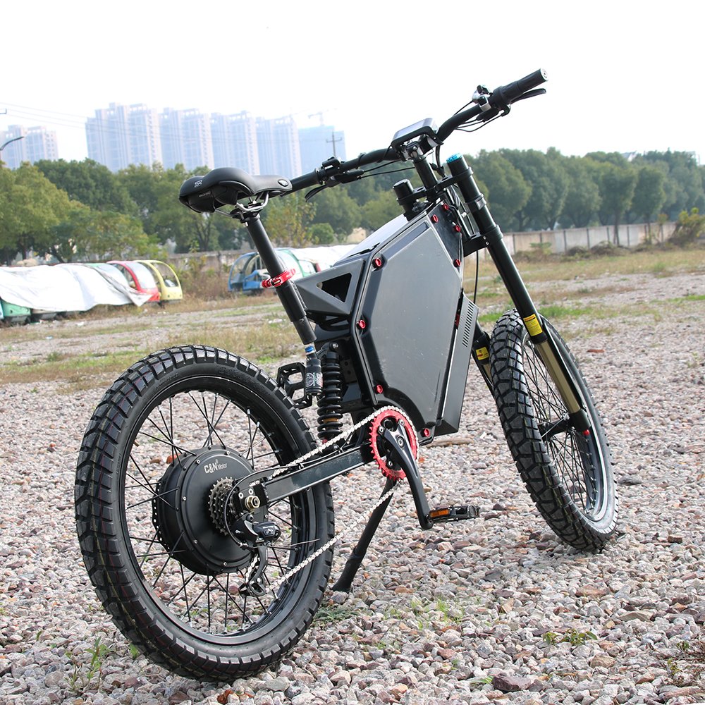 5KW Full Suspension Fully Steel Frame enduro Ebike 5000W 72V Bomber Electric Bike