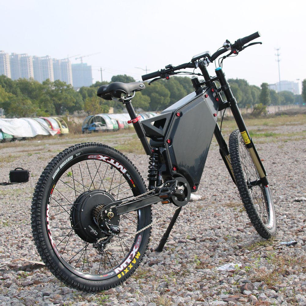 5KW Full Suspension Fully Steel Frame enduro Ebike 5000W 72V Bomber Electric Bike