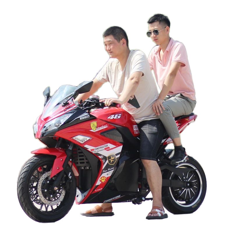 2024 China sportbikes 5000w Motor Electric Motorcycle 72v 50Ah lithium battery speed for adult