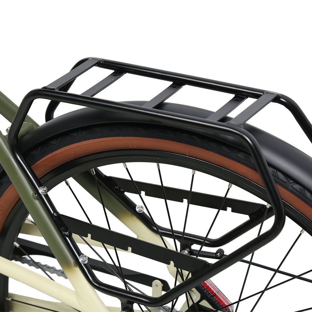 TXED New style 36V 10.4AH electric bicycle LCD panel 700C Single speed green city electric bike
