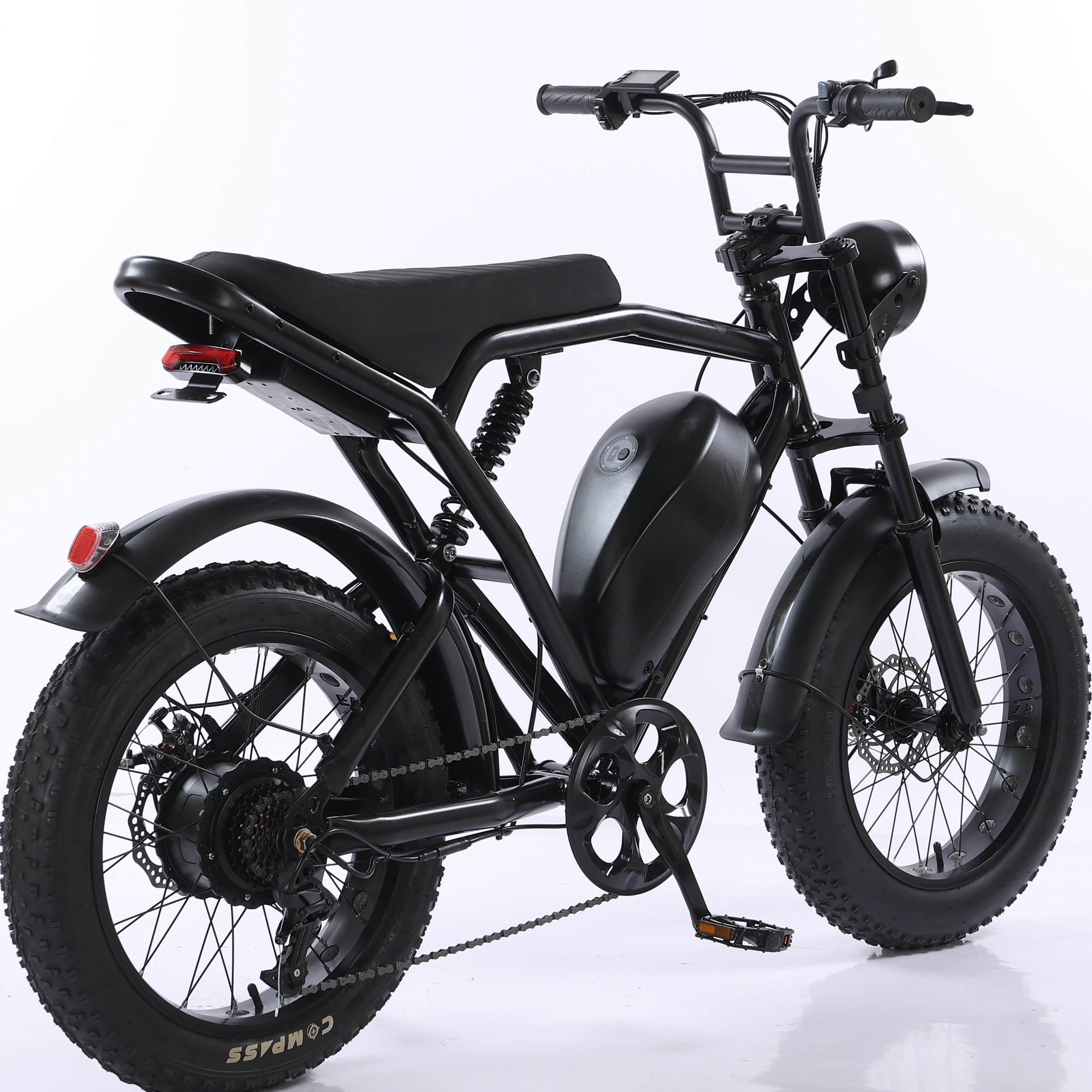 New Style Logo Customized 48V 350w Electric Mountain Bike Fat Tire 20" Electric Road Pike 500W Electric Snow Bike For Adult