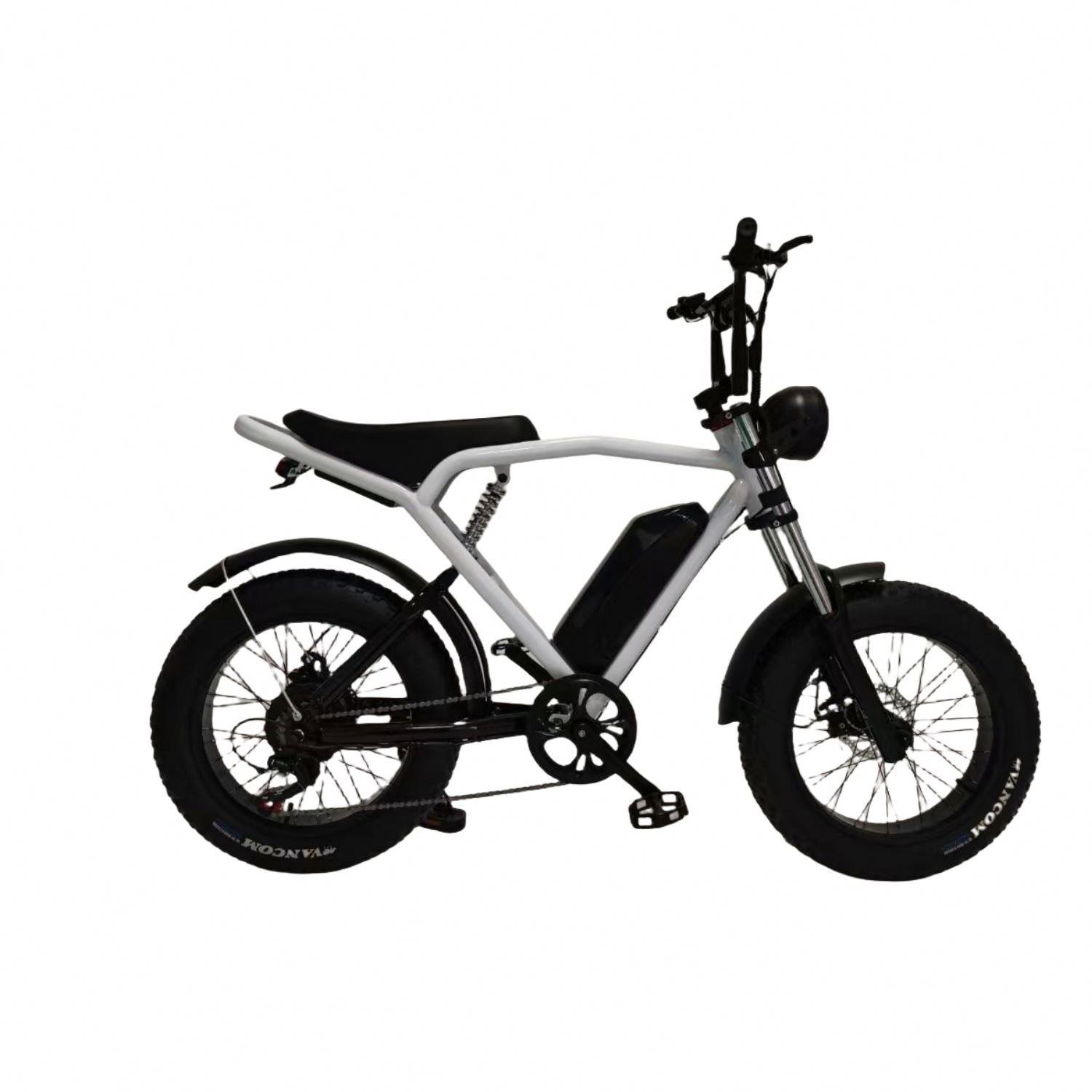 20 Inch Adult Fat Tire Folding Electric Mountain Bike 750w Light Full Suspension MTB e bike