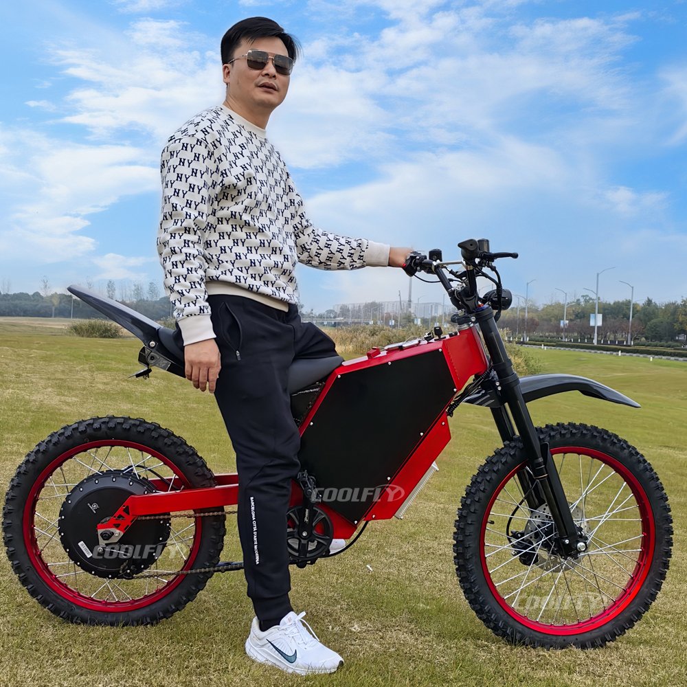 Hot-selling 19icnh 21inch stealth bomber kick stand city ride 5000w 8000w e-bike electric mountain bike