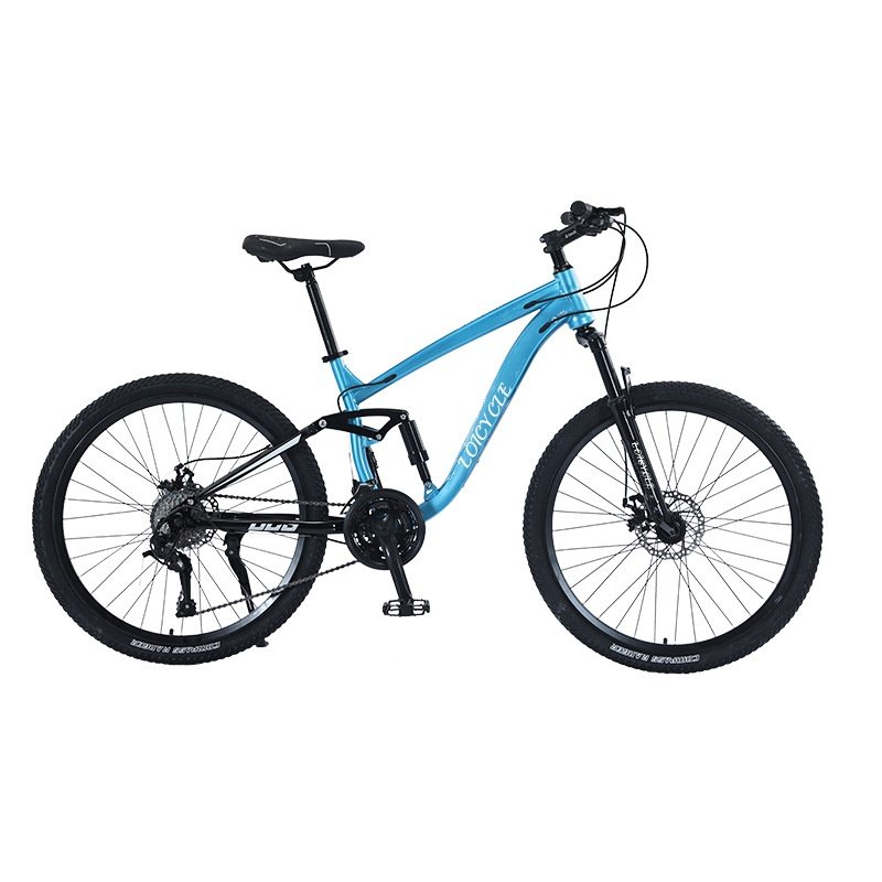 Hot sale full suspension downhill mountain bike mtb fork 26 inch damping mountain bike carbon steel cycle for man mountain bike