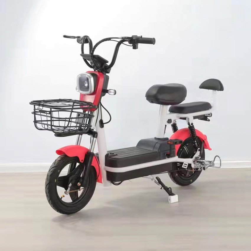 Factory Wholesale Electric Bicycle 350w 48v Adult Electric City Bike Lead-Acid Battery Two-Wheeled Electric Bicycle