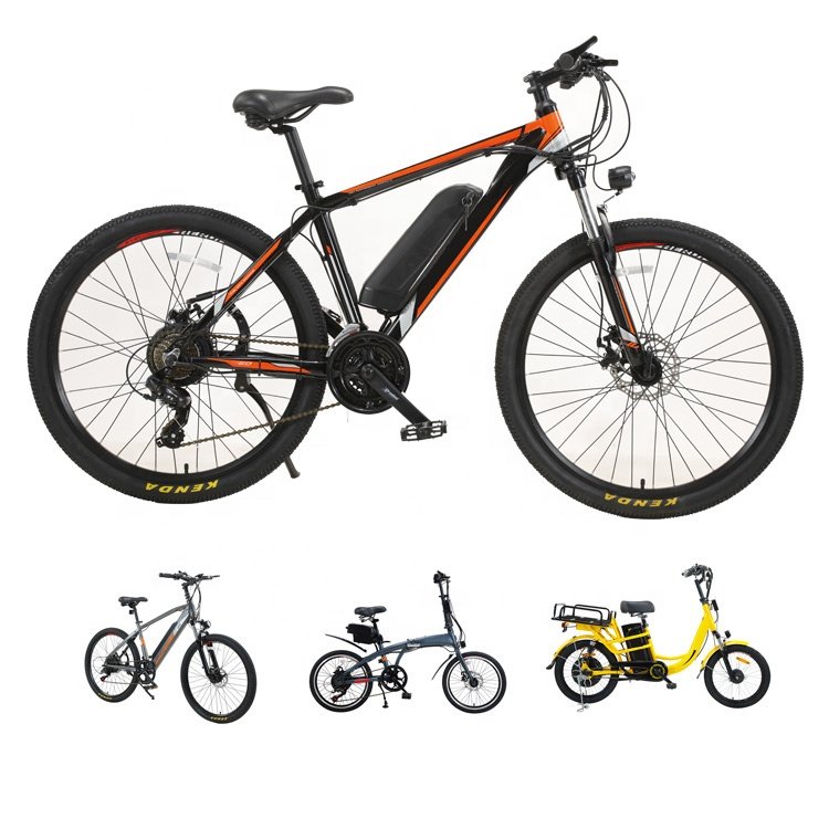Electric Bike Electric Mountain Bike 350W Ebike 26'' Electric Bicycle 20MPH Adults Ebike with Removable 10.4Ah Battery