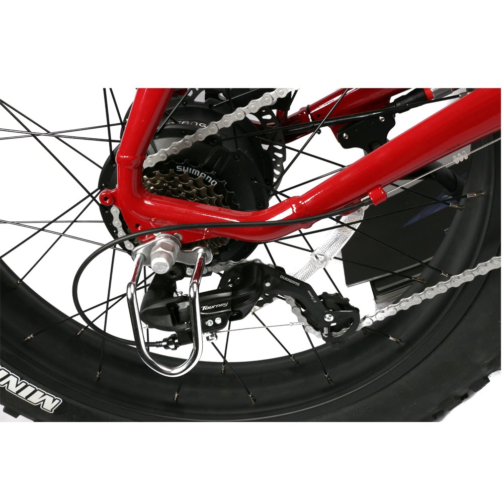 Factory cheapest 48v 500w 750w bafang motor powered 26 inch fat tire electric city bike for sale