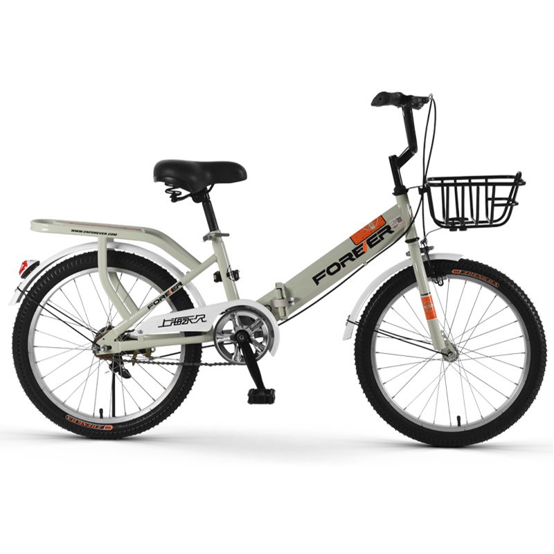 FOREVER 2023 Foldable 16/18/20/22 Inch Carbon Steel Student Bike For Student Or Children