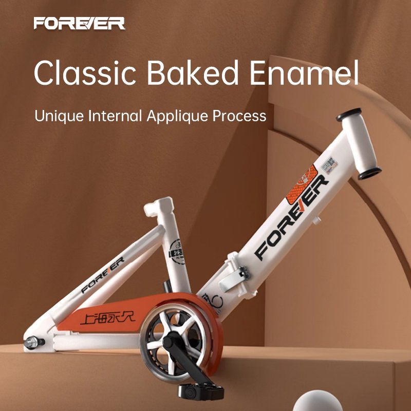 FOREVER 2023 Foldable 16/18/20/22 Inch Carbon Steel Student Bike For Student Or Children