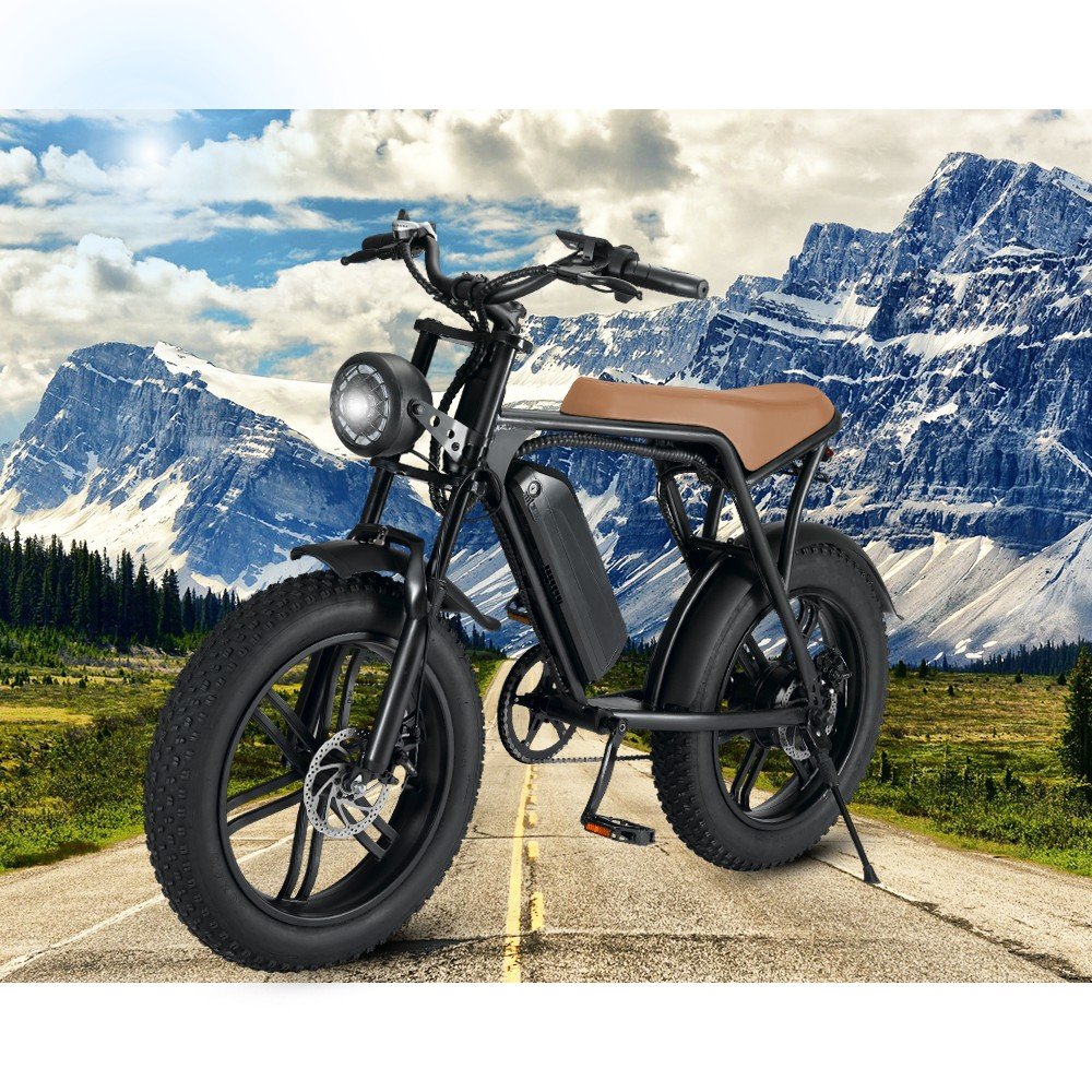 OUXI V8 Anti dumping solution free tax Disc Brake Electric Bicycle 20 Inch Mtb Electronic Bike