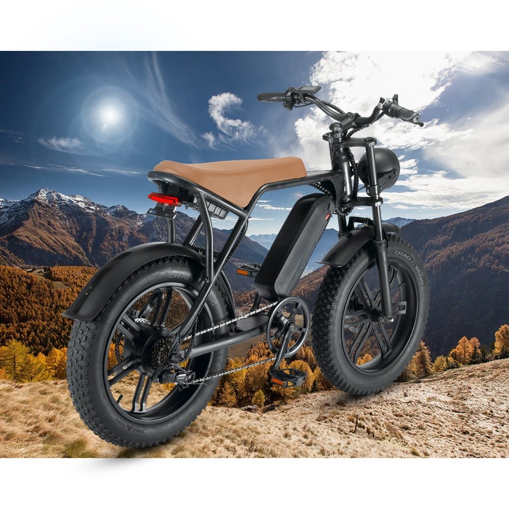 OUXI V8 Anti dumping solution free tax Disc Brake Electric Bicycle 20 Inch Mtb Electronic Bike
