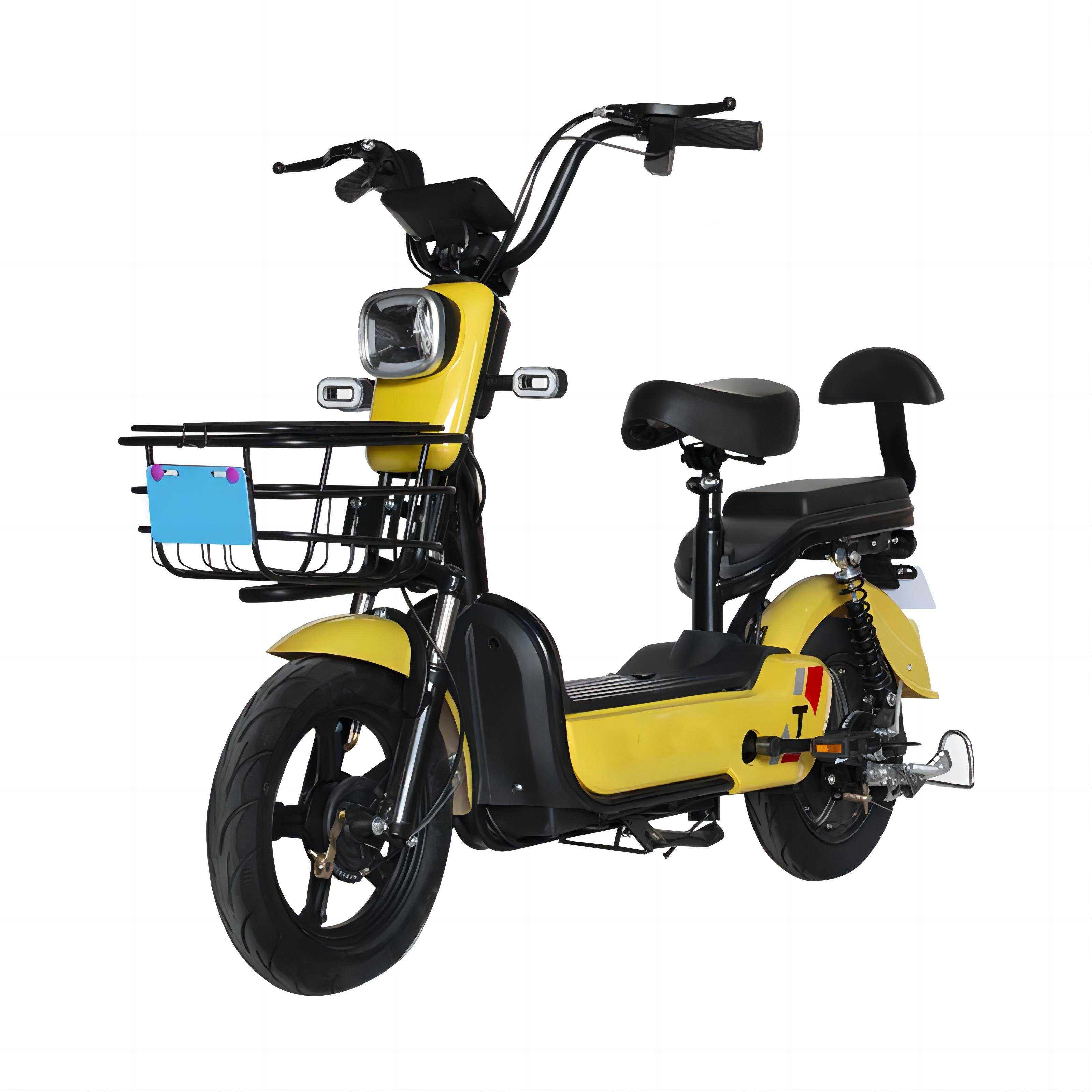 Factory Direct 48V 350W 500W Electric City Bike Various Electric Scooter & Motorcycle Smart Battery & Steel Frame 60V Controller