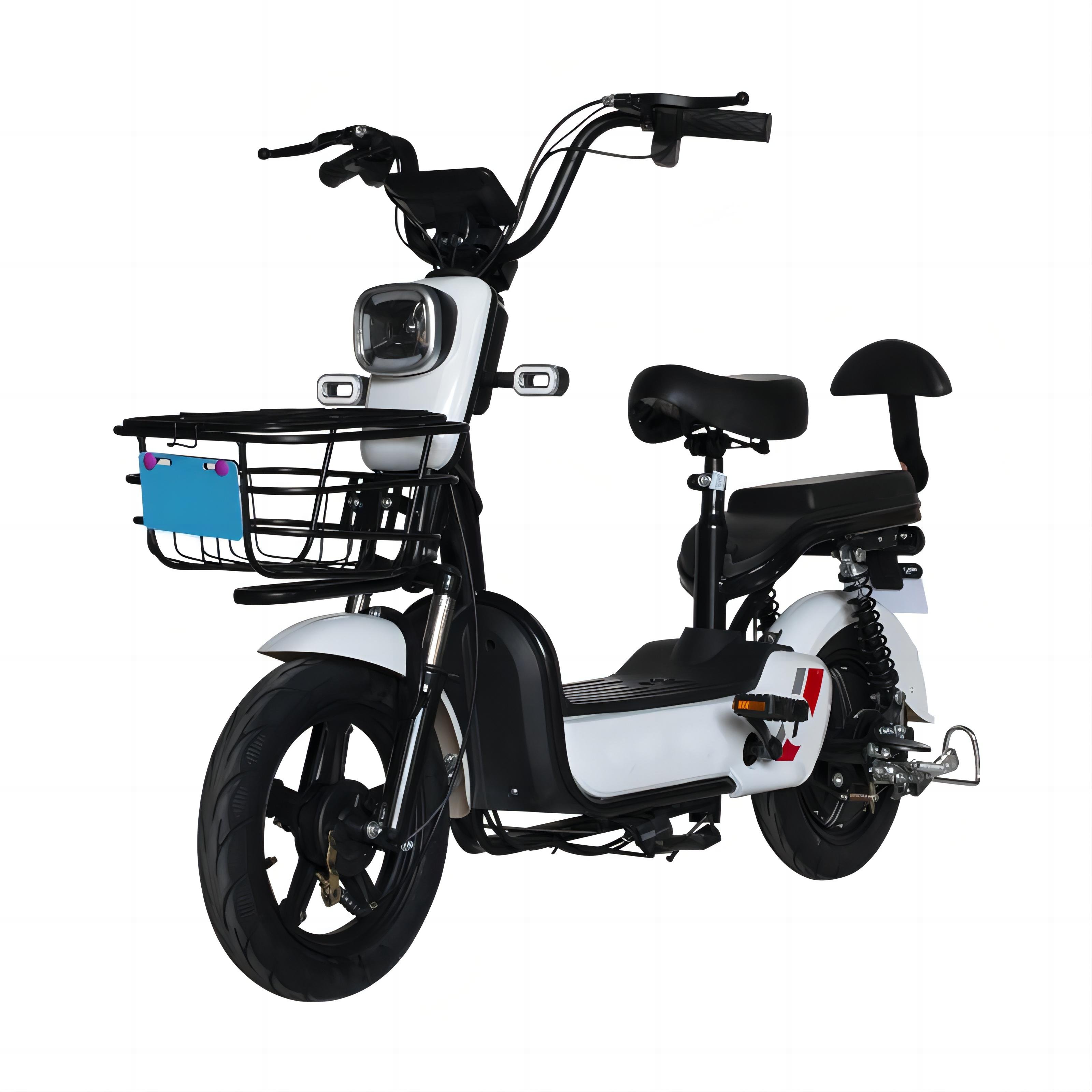 Factory Direct 48V 350W 500W Electric City Bike Various Electric Scooter & Motorcycle Smart Battery & Steel Frame 60V Controller