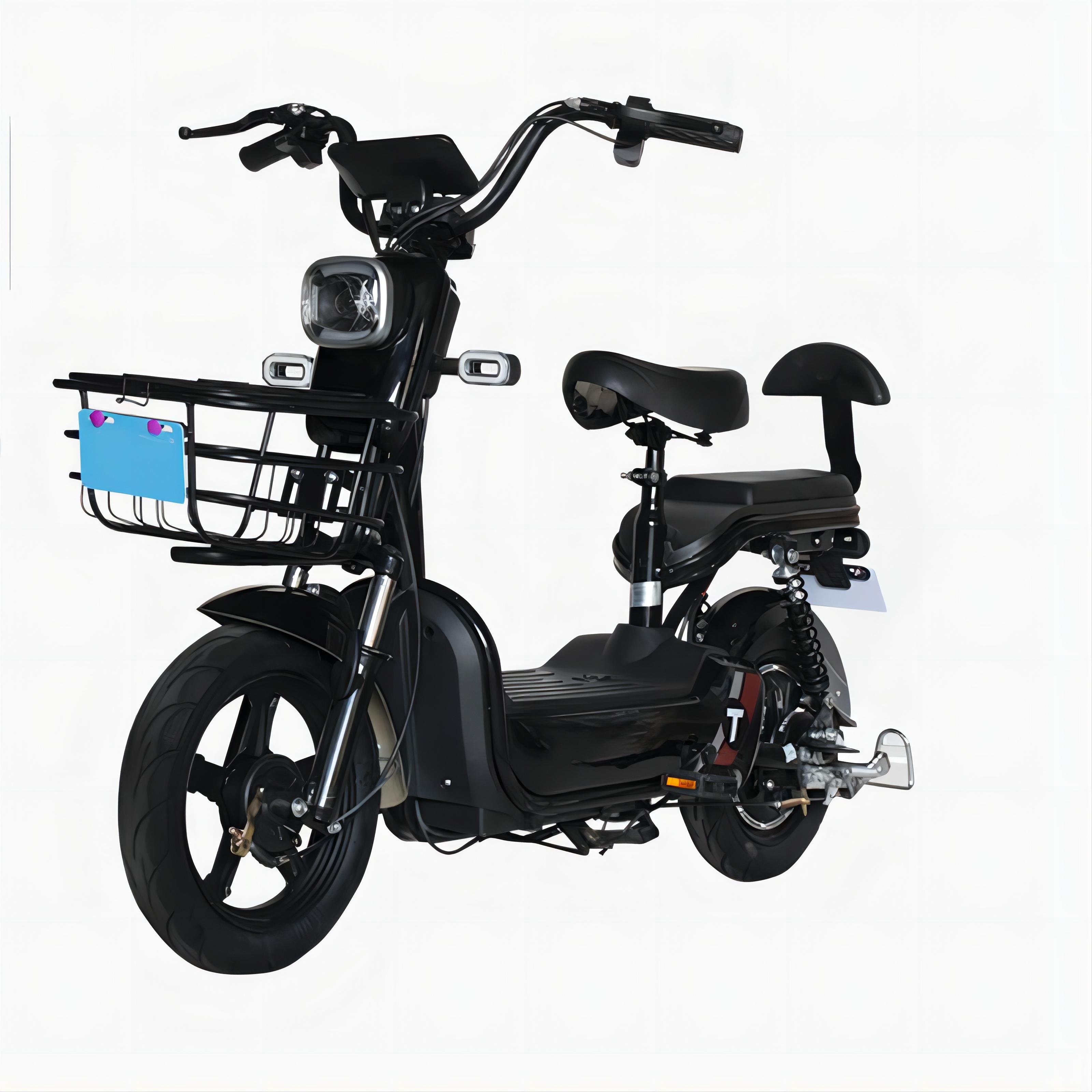 Factory Direct 48V 350W 500W Electric City Bike Various Electric Scooter & Motorcycle Smart Battery & Steel Frame 60V Controller